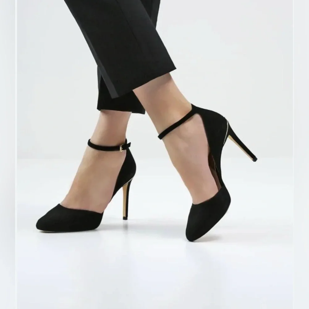 NEW Michael Kors Ankle Strap Pumps - Size 9.5 - Picture 3 of 7